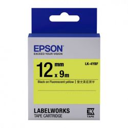 Labelworks 12mm -  Φωσφορίζων Κίτρινο